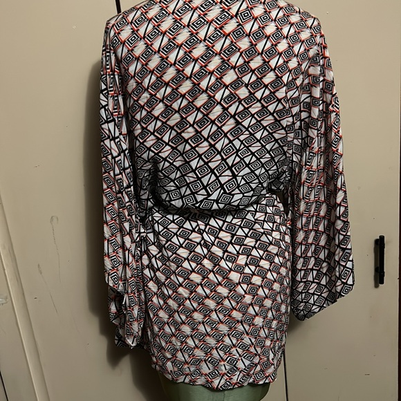 Josie by Natori kimono top L - Picture 4 of 6